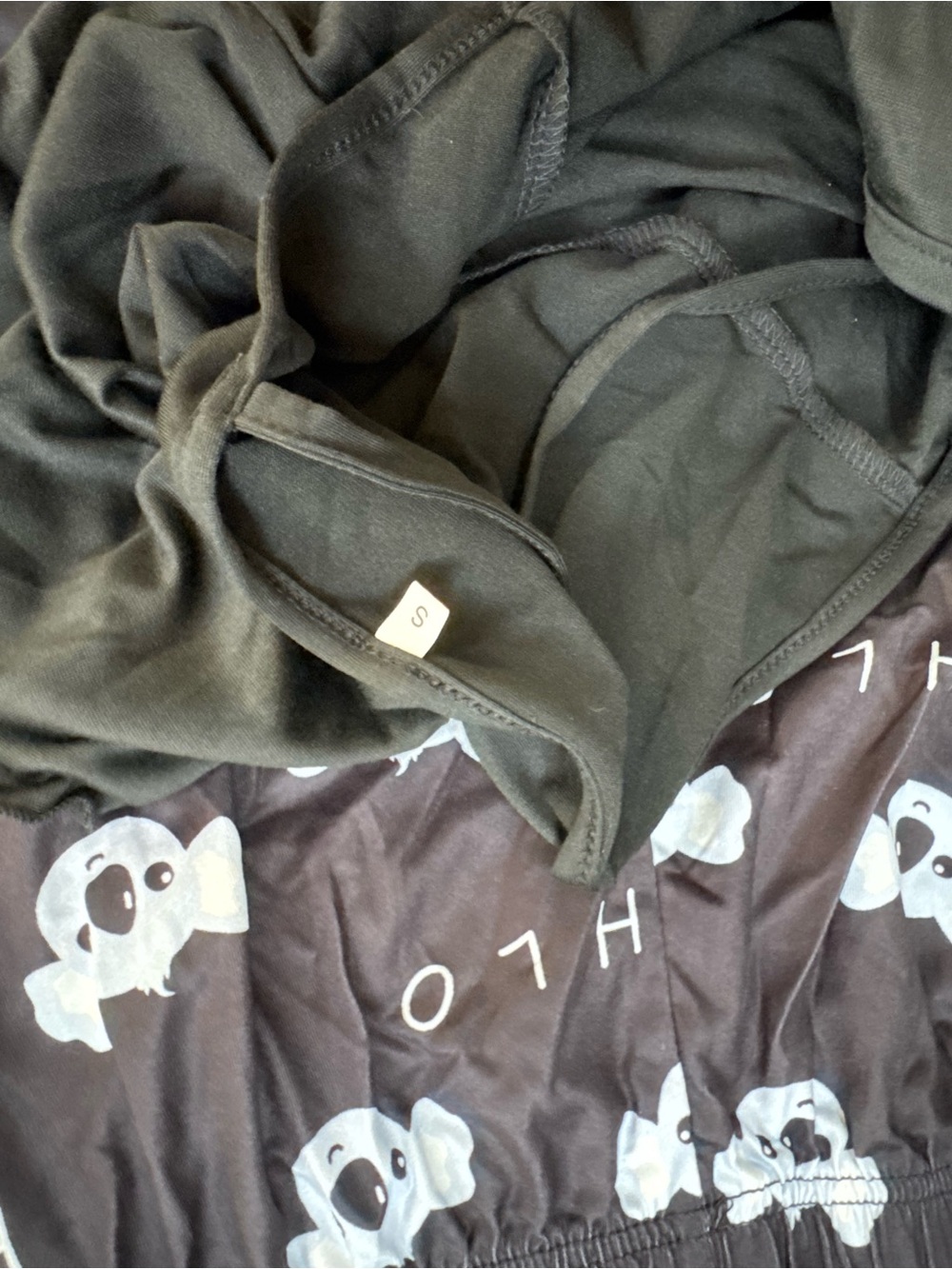 ❤️ NWT Small Women’s Koala Bear Pajama Shorts Tank Top Shirt Cute Set Sleep (B2) - Picture 3 of 3